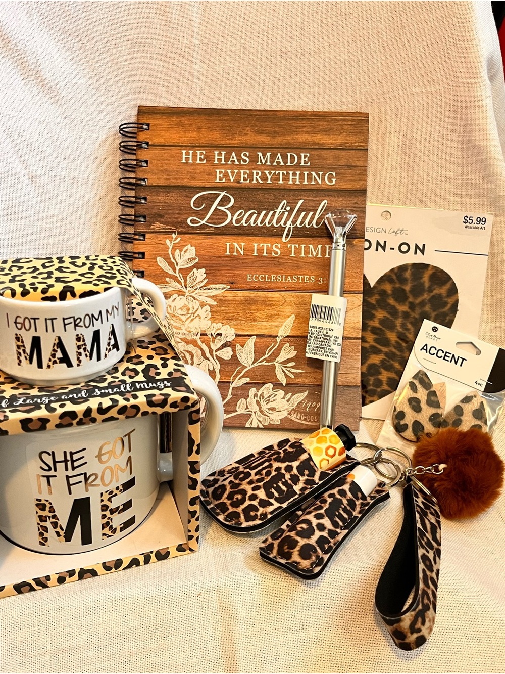 Leopard Print Inspirational Accent Bundle